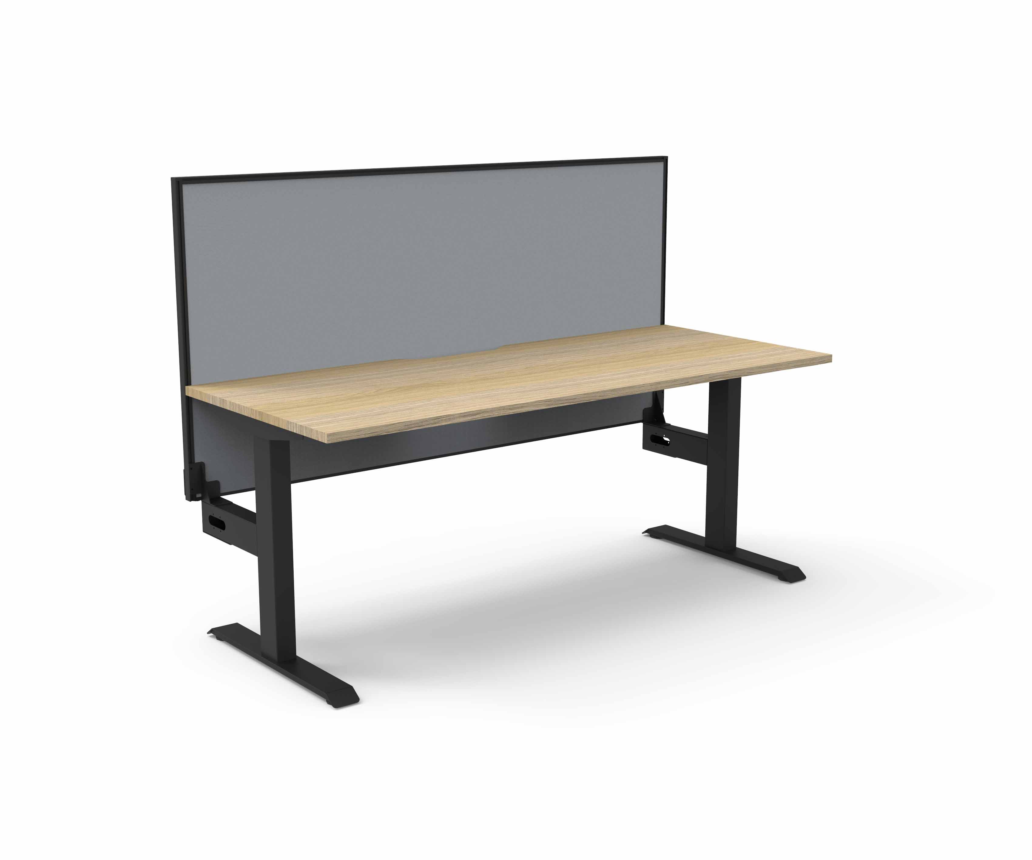 Boost Static Single Sided Workstation 1500x750 - with Screen
